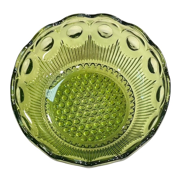 Vintage Dining Vintage Bartlett Collins Manhattan Green Bowl